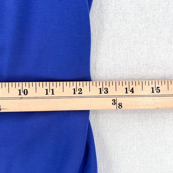 ENZA COSTA Bodysuit Womens Medium Blue Twist Open Back Tank Cami Tank Top NEW - Picture 12 of 14